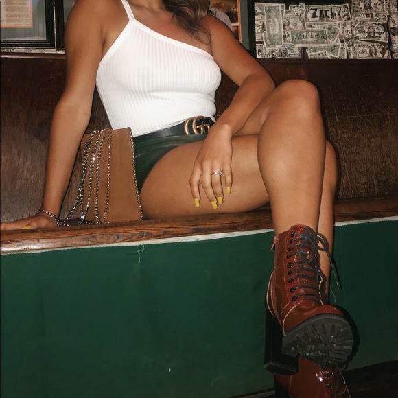 Suede Shoulder Bag - Picture 4 of 4